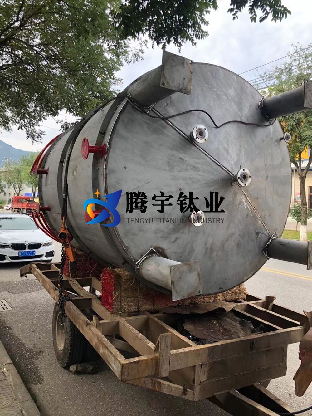 定制化工海洋工程環保用TA1/TA2/TA9/TA10鈦儲罐